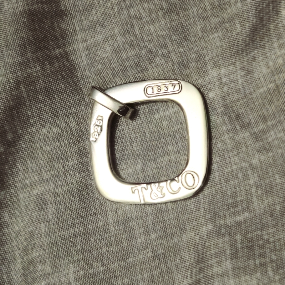 Tiffany and Co. Square Pendant